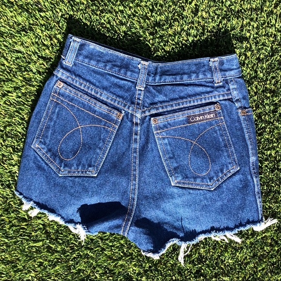 Calvin Klein Denim Shorts - Picture 2 of 4